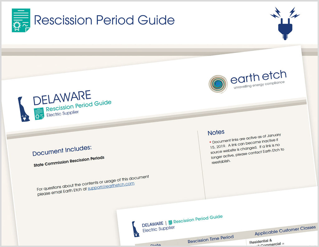 Delaware Rescission Period Guide (Electric)