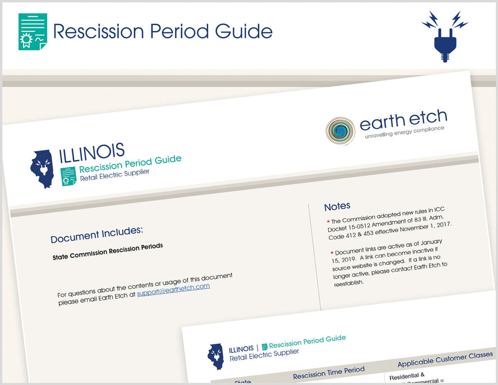 Illinois Rescission Period Guide (Electric)