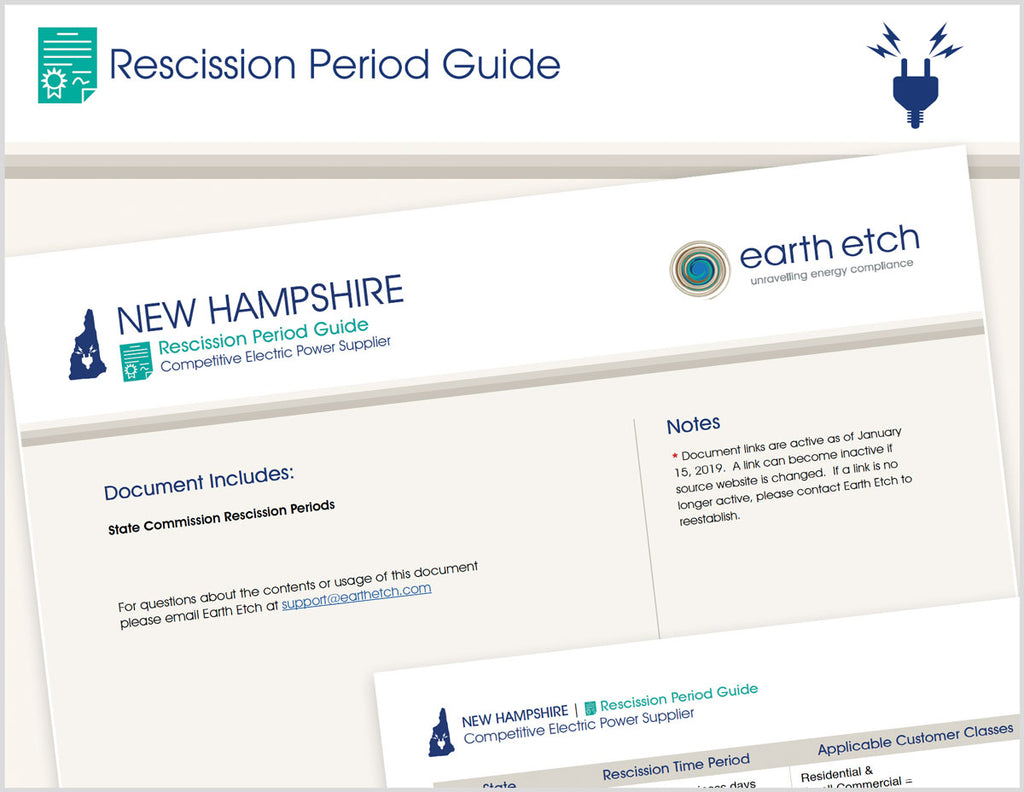 New Hampshire Rescission Period Guide (Electric)