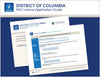District of Columbia PUC License Application Guide (Electric)