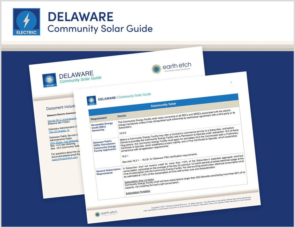 Delaware Community Solar Guide (Electric)