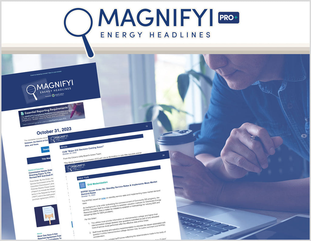 MAGNIFYI Pro+ Energy Headlines Newsletter Subscription