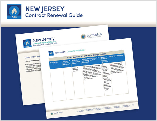 New Jersey Contract Renewal Guide (Gas)