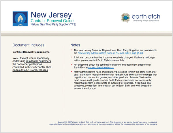 New Jersey Contract Renewal Guide (Gas)