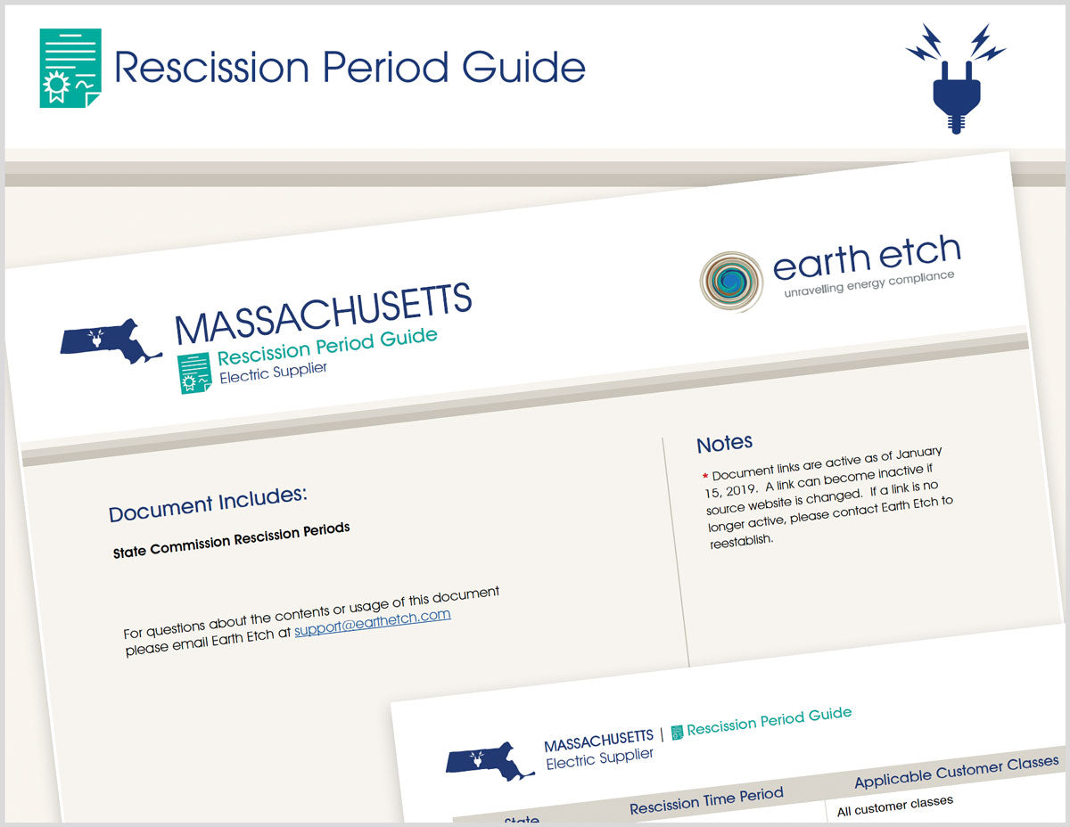 Massachusetts Rescission Period Guide (Electric) – Earth Etch