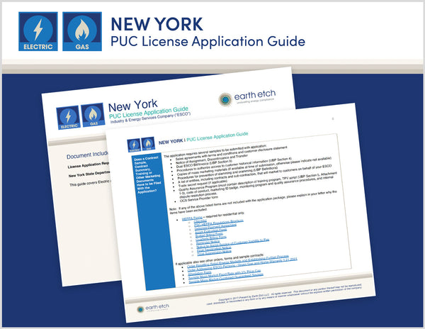 New York PUC License Application Guide (Electric & Gas)