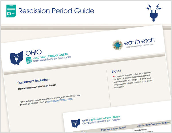 Ohio Rescission Period Guide (Electric)